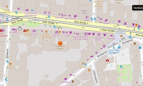 Alser Straße 43 in 1080 Wien