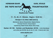 Traumtheater / Die tiefe Natur